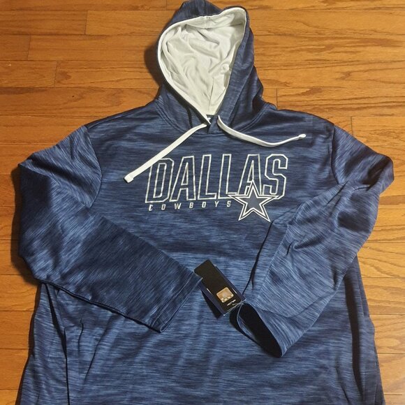 ago Dallas Cowboys Men's Navy Pullover Hoodie Size 2XL - Picture 1 of 4